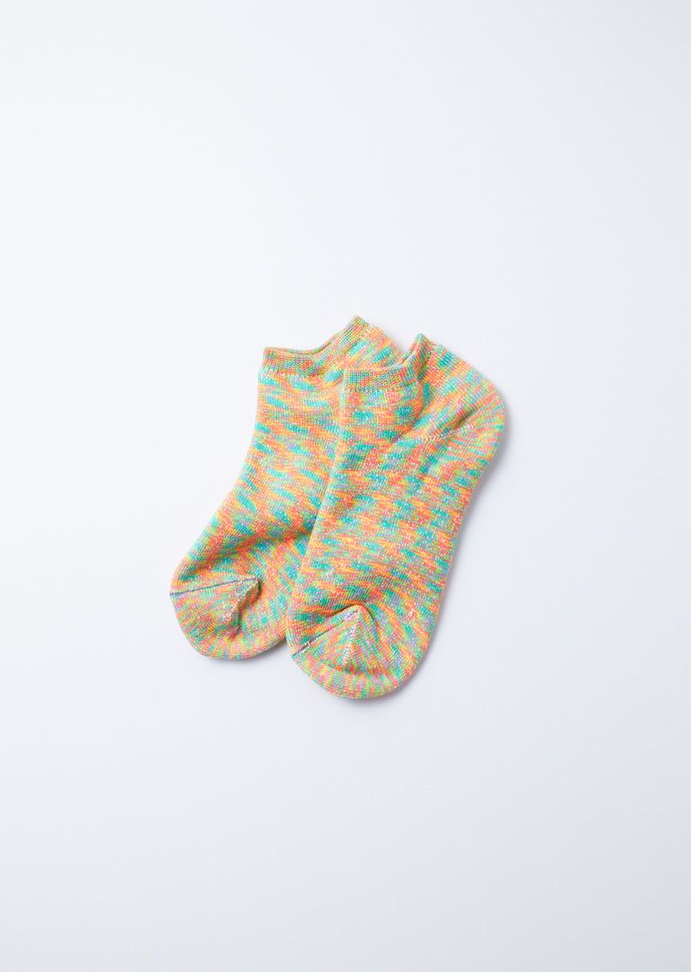 Washi Pile Short Socks ”Kasuri”